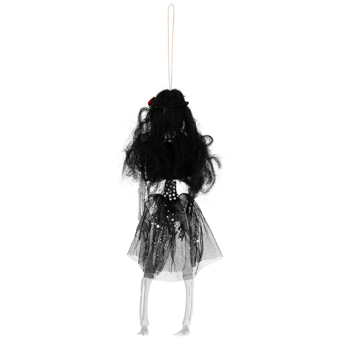 Op deze afbeelding zie je een Decoratie, van het merk Boland. Hangdecoratie Swingend Skelet