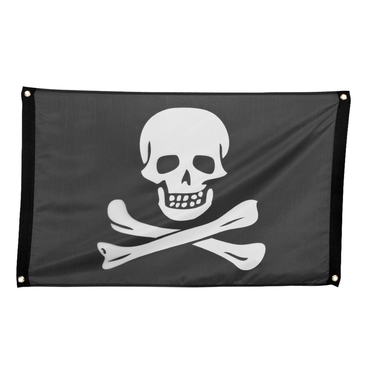 Op deze afbeelding zie je een Decoratie, van het merk Boland. Zwarte Vlag Piraten Classic (60 X 90 Cm)