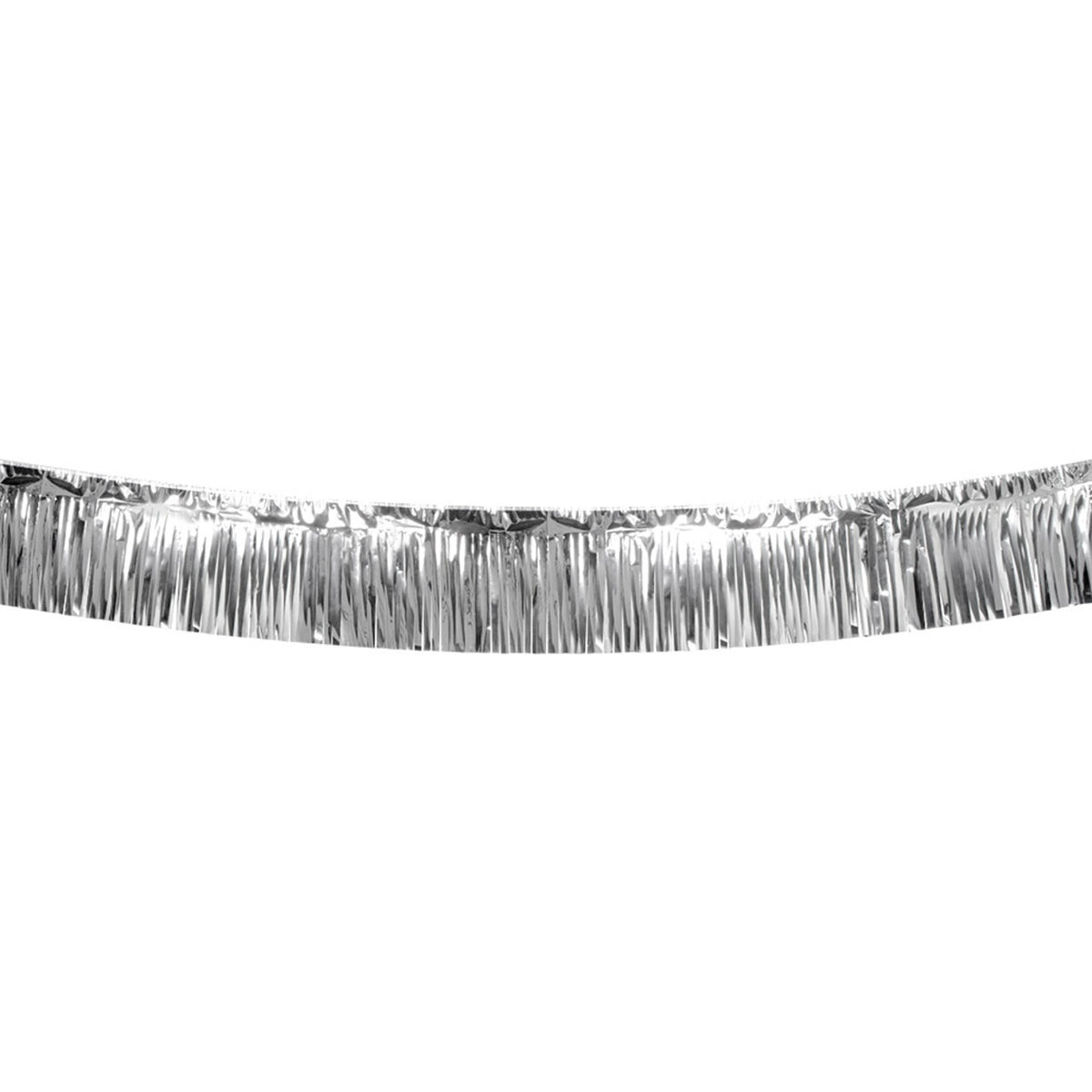 Op deze afbeelding zie je een Decoratie, van het merk Boland. Metallic Franje Slinger Zilver Party