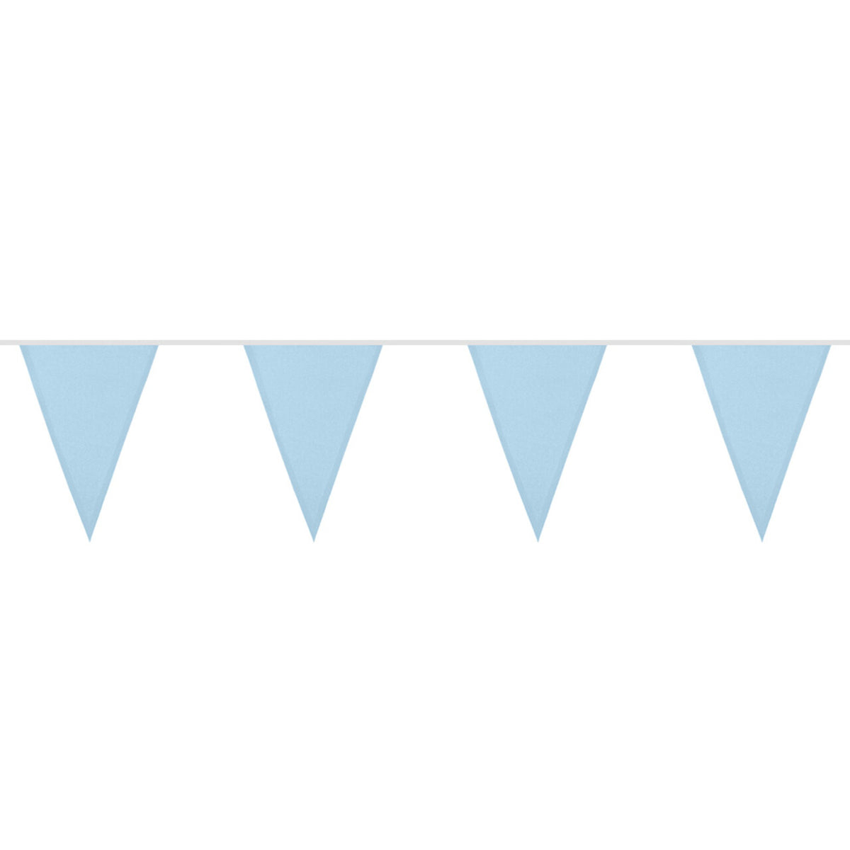 Op deze afbeelding zie je een Decoratie, van het merk Boland. Vlaggenlijn Baby Blauw