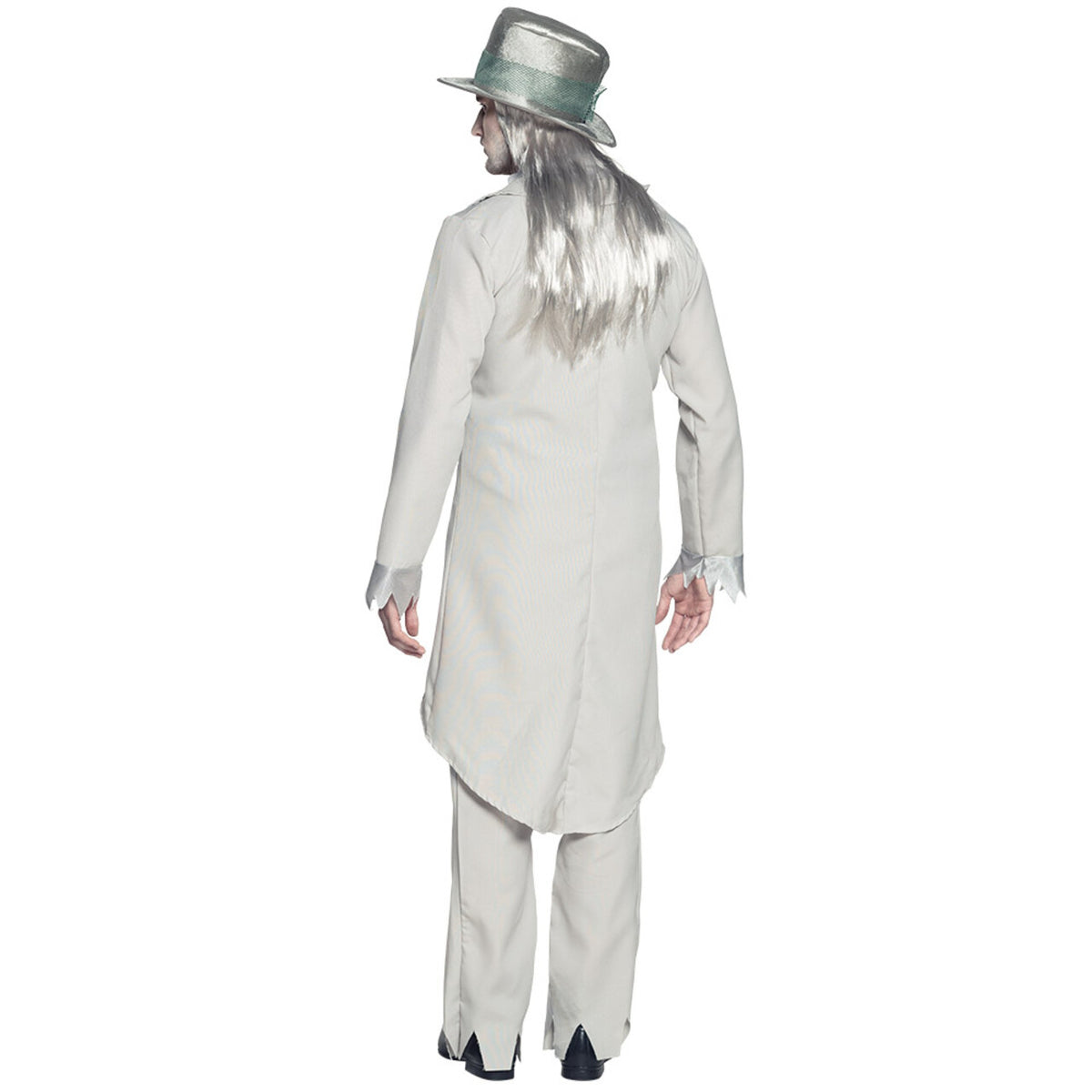 Op deze afbeelding zie je een Kostuums, van het merk Boland. Spook Bruidegom Chester Man Kostuum