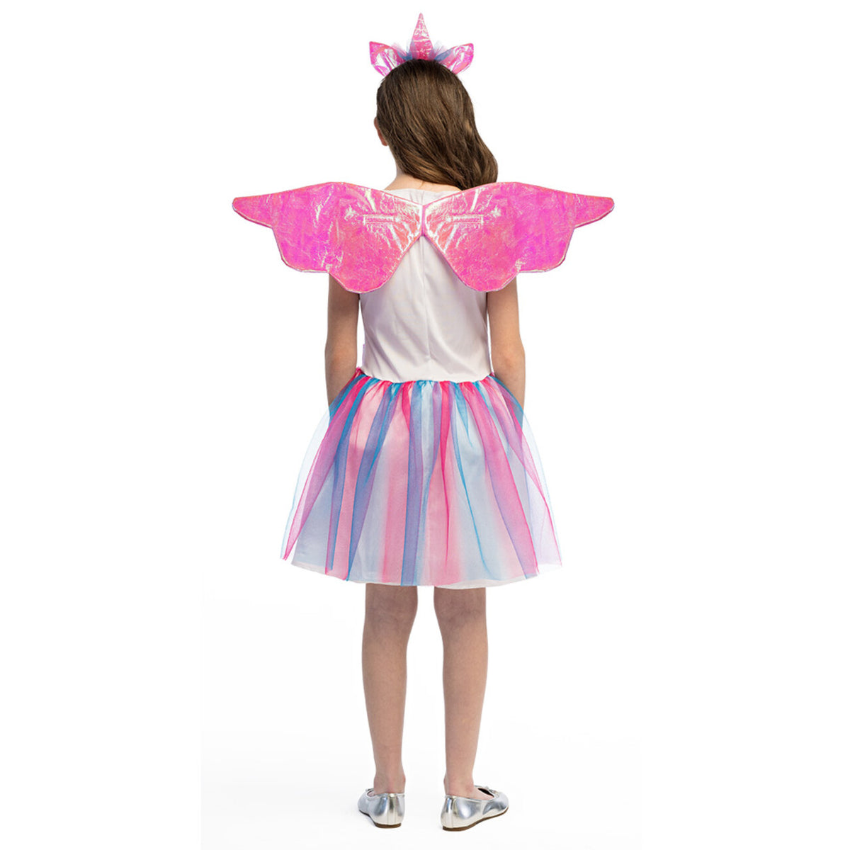 Op deze afbeelding zie je een Kostuums, van het merk Boland. Always Be A Unicorn Meisje Kostuum