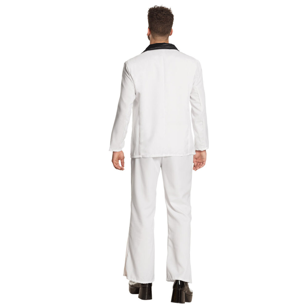 Op deze afbeelding zie je een Kostuums, van het merk Boland. Disco Fever Mr Travolta Man Kostuum