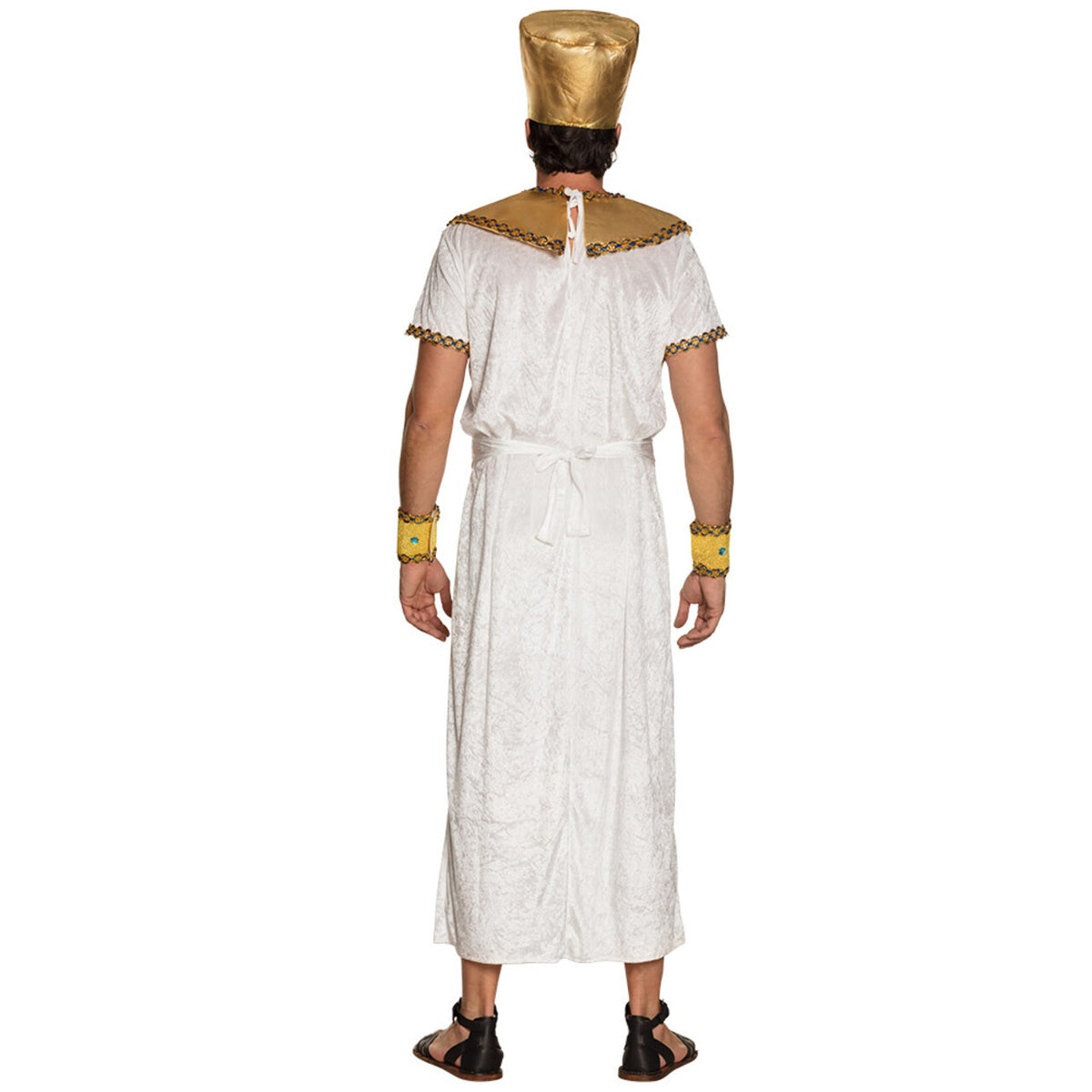 Op deze afbeelding zie je een Kostuums, van het merk Boland. Egyptische Farao Imhotep Man Kostuum