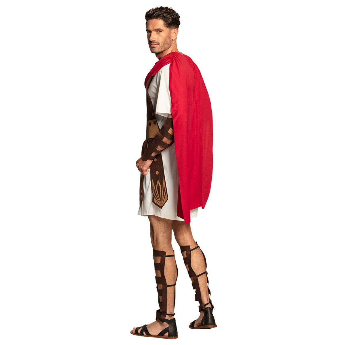 Op deze afbeelding zie je een Kostuums, van het merk Boland. Gladiator Maximus Man Kostuum