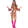 Fille Groovy Gwenda Fleur Costume