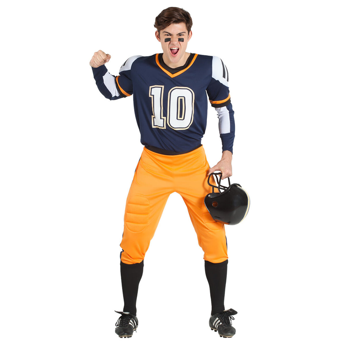 Op deze afbeelding zie je een Kostuums, van het merk Boland. Tienerkostuum American Football Jongen