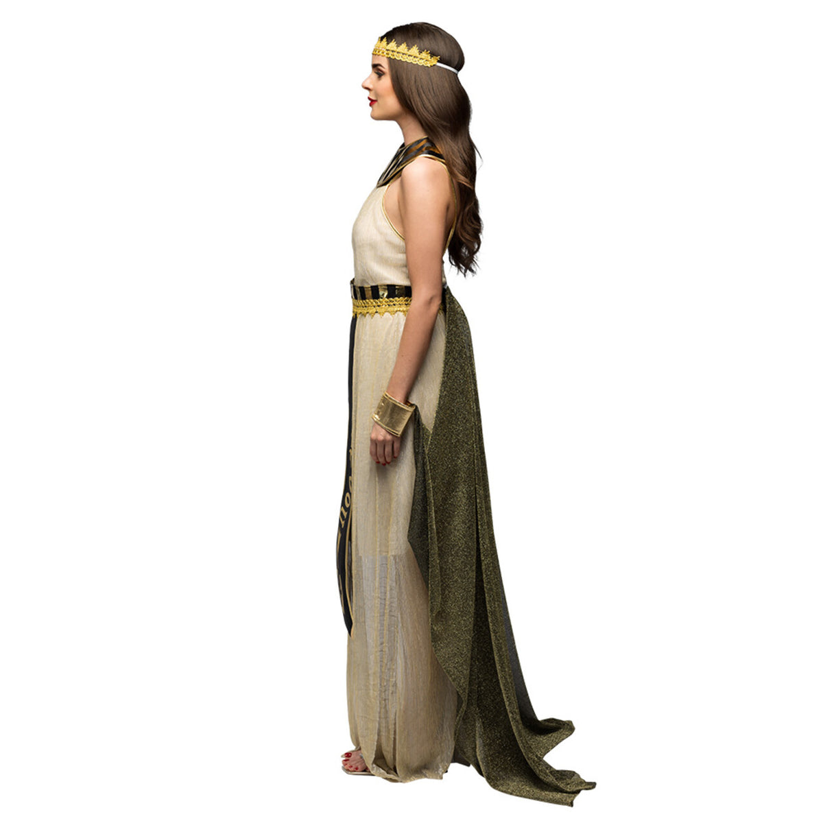 Op deze afbeelding zie je een Kostuums, van het merk Boland. Elegante Egyptische Dame Dalilah Vrouw Kostuum