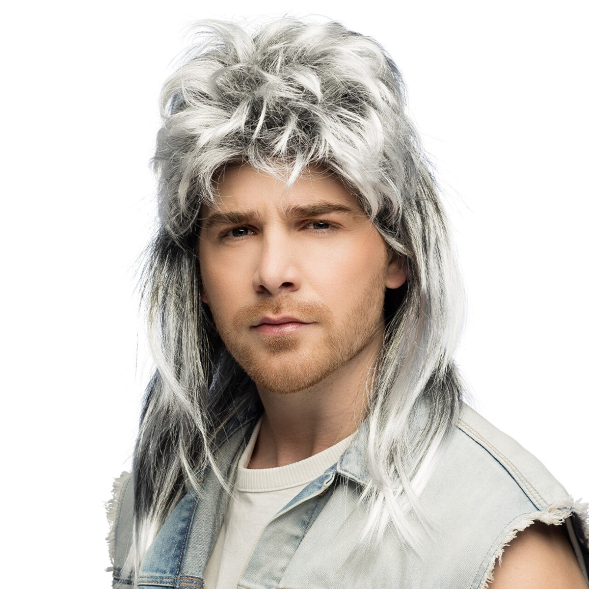 Op deze afbeelding zie je een Accessoires, van het merk Boland. Pruik Davey