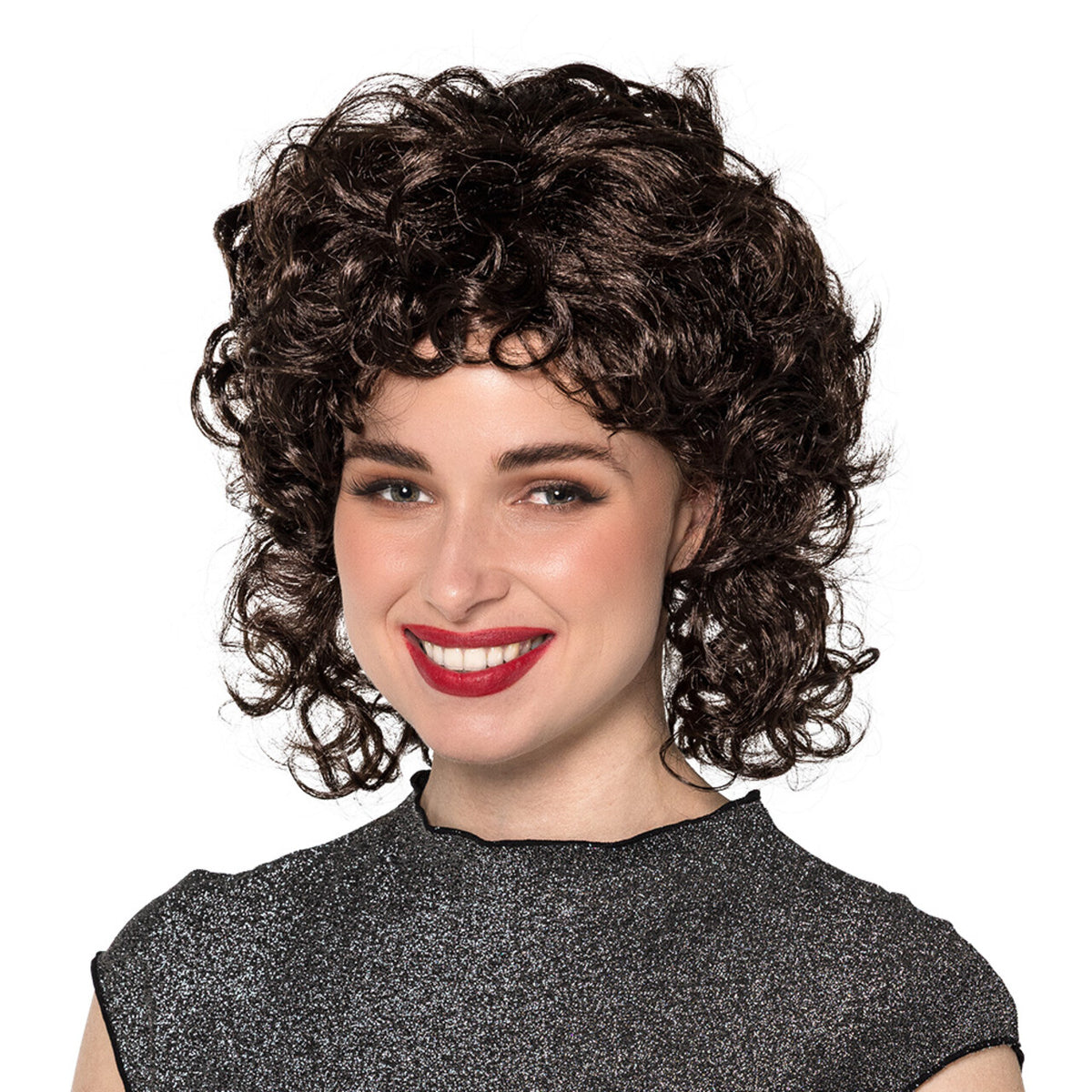 Op deze afbeelding zie je een Accessoires, van het merk Boland. Pruik Cool Curles