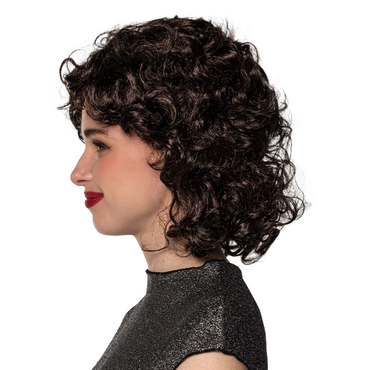 Op deze afbeelding zie je een Accessoires, van het merk Boland. Pruik Cool Curles