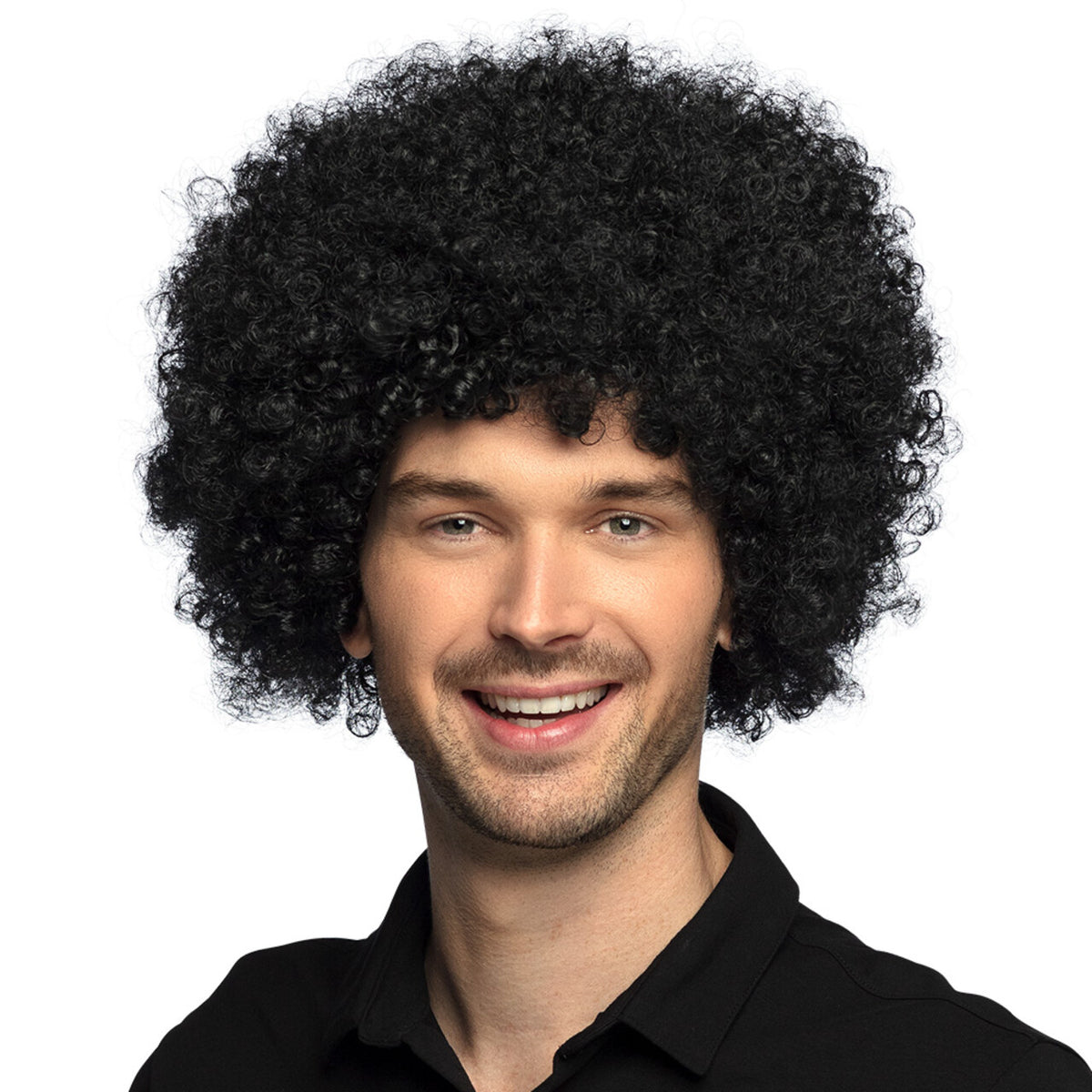 Op deze afbeelding zie je een Accessoires, van het merk Boland. Pruik Groovy Curls