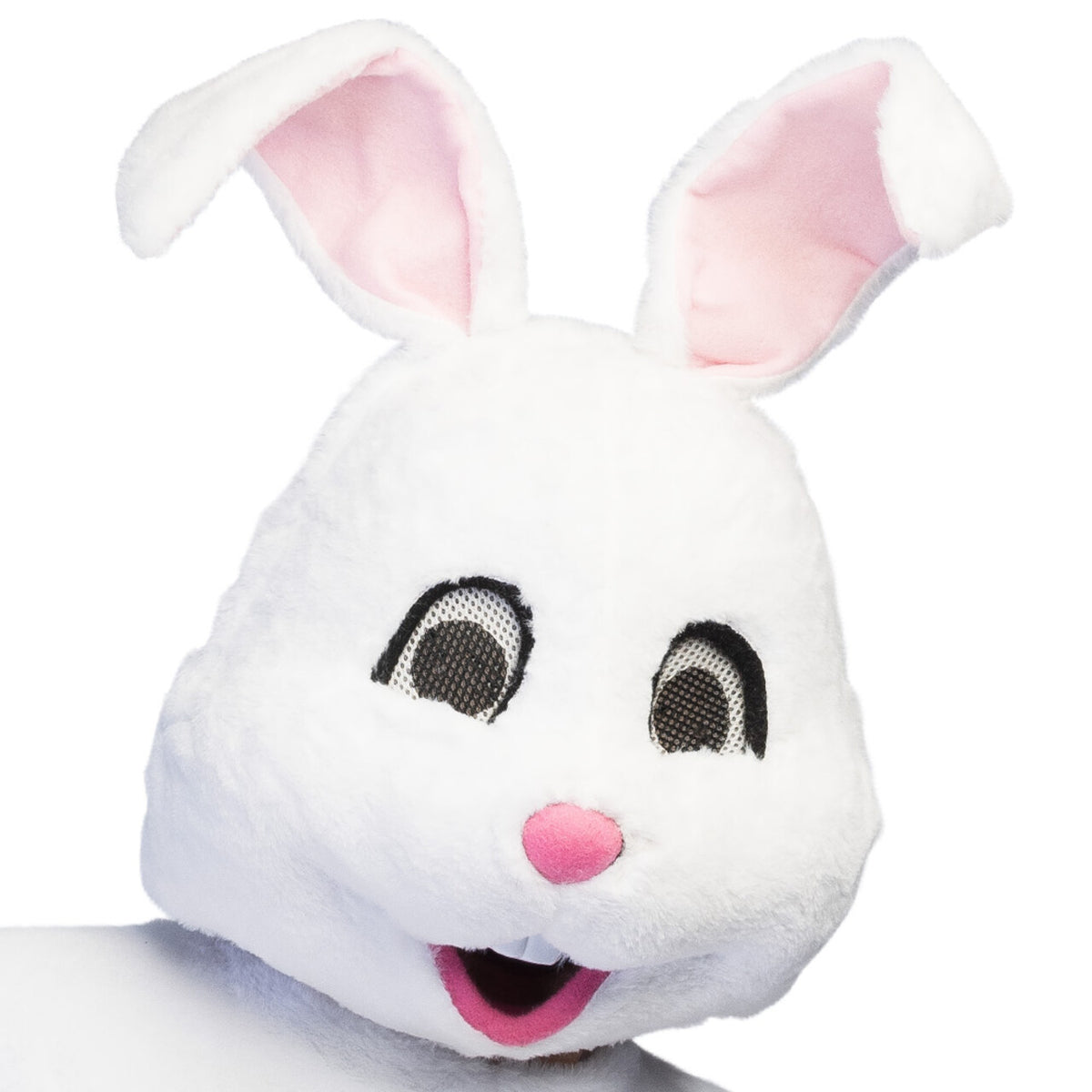 Op deze afbeelding zie je een Kostuums, van het merk Boland. Bouncing White Bunny Kostuum