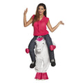 Sur Le Dos Dune Licorne Fabuleuse Costume