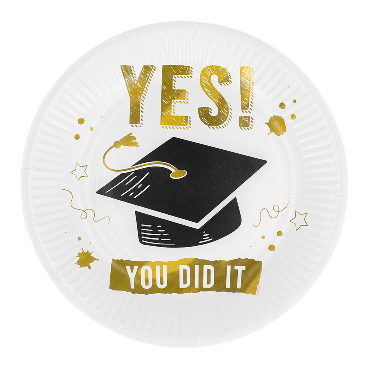 Op deze afbeelding zie je een Decoratie, van het merk Boland. Bordjes Geslaagd Yes! You Did It