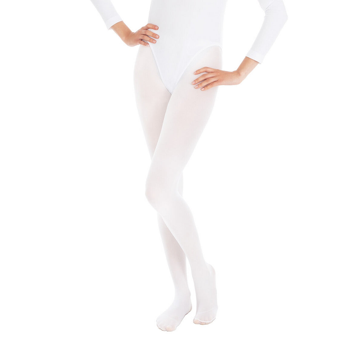 Op deze afbeelding zie je een Accessoires, van het merk Chaks. Panty Ondoorzichtig 60den Wit