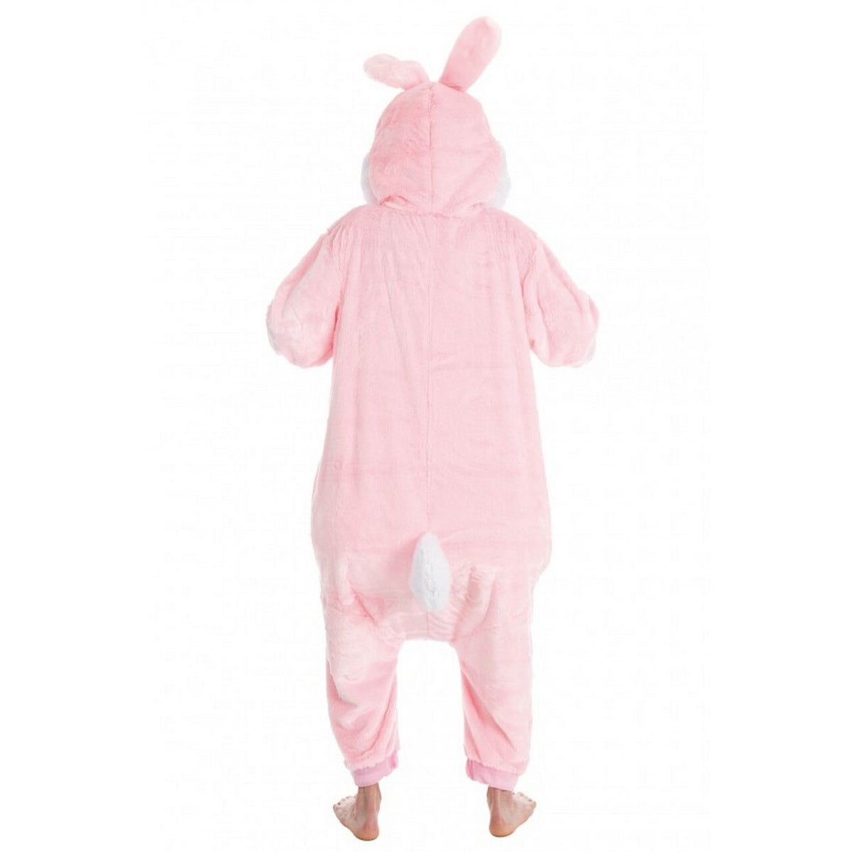 Op deze afbeelding zie je een Kostuums, van het merk Chaks. Zacht Zoet Roze Konijntje Bunny Hop Vrouw Kostuum