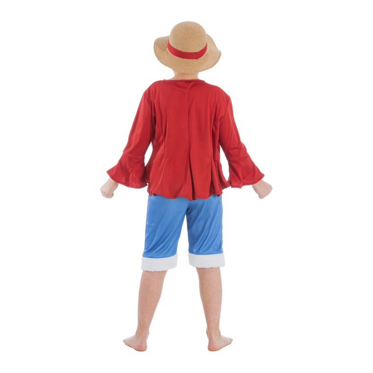 Op deze afbeelding zie je een Kostuums, van het merk Chaks. Straw Hat Monkey D Luffy Jongen Kostuum