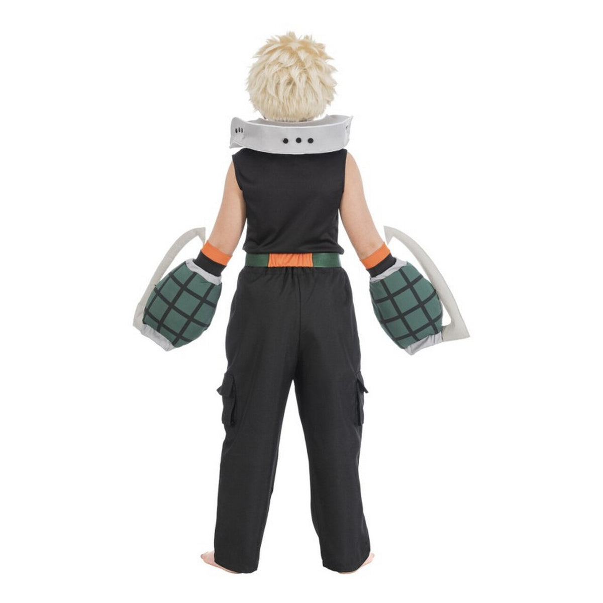 Op deze afbeelding zie je een Kostuums, van het merk Chaks. Katsuki Kacchun Bakugo Kind Kostuum