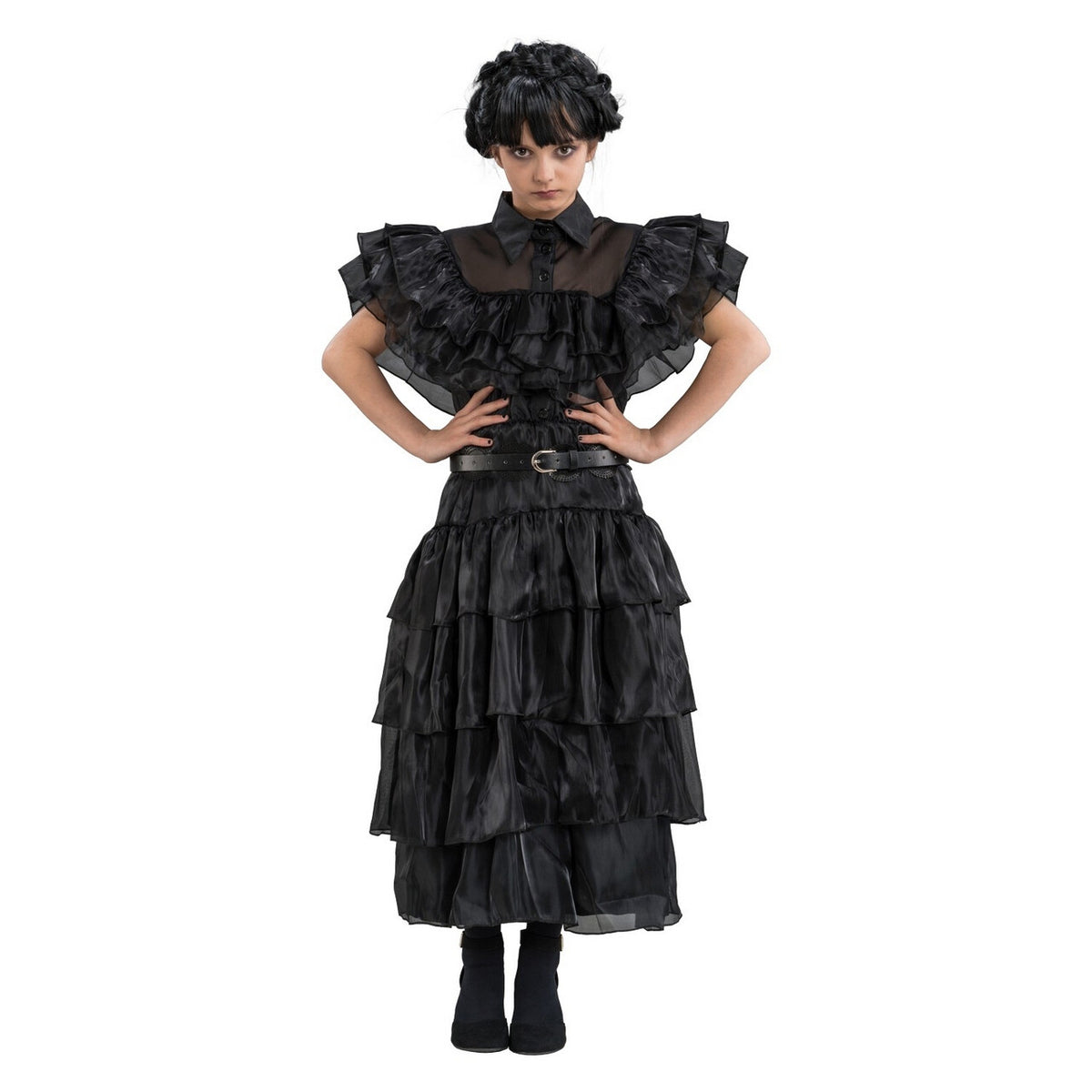 Op deze afbeelding zie je een Kostuums, van het merk Chaks. Wednesday™ Prom Night Party Jurk Meisje