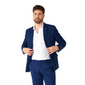 Costume Affaires Bleu Quotidien Costume Homme