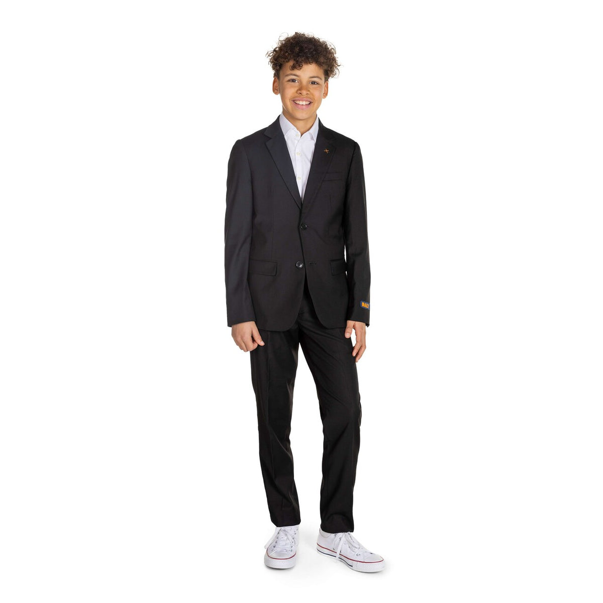 Op deze afbeelding zie je een Kostuums, van het merk Opposuits. Teen Boys Daily Deep Black Jongen Kostuum