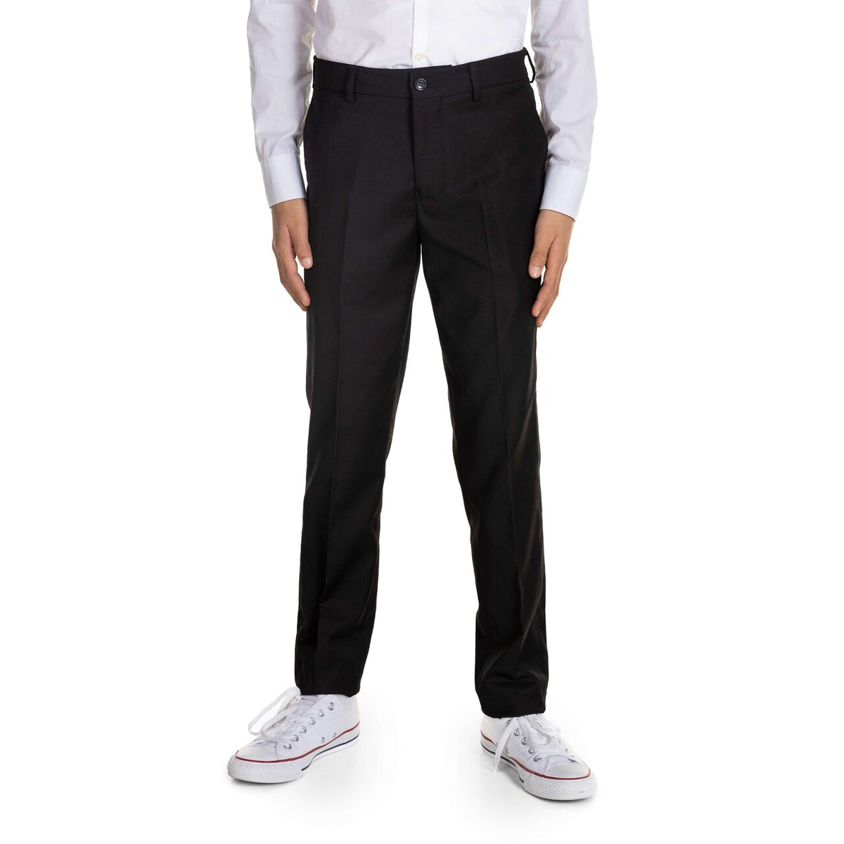 Op deze afbeelding zie je een Kostuums, van het merk Opposuits. Teen Boys Daily Deep Black Jongen Kostuum