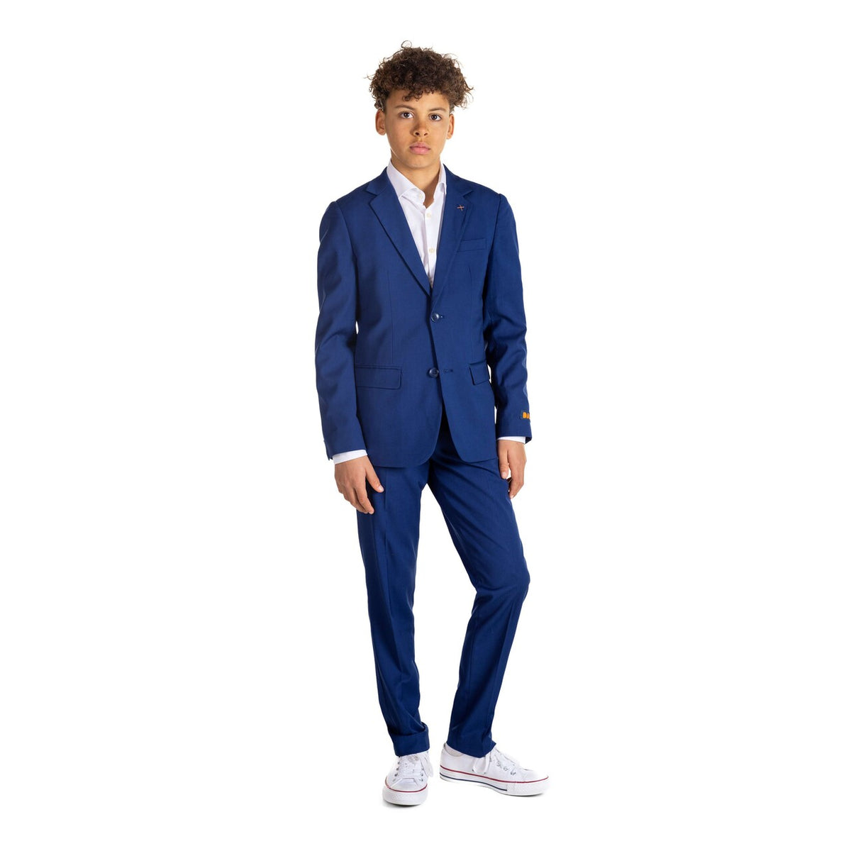 Op deze afbeelding zie je een Kostuums, van het merk Opposuits. Teen Boys Daily Dark Blue Jongen Kostuum