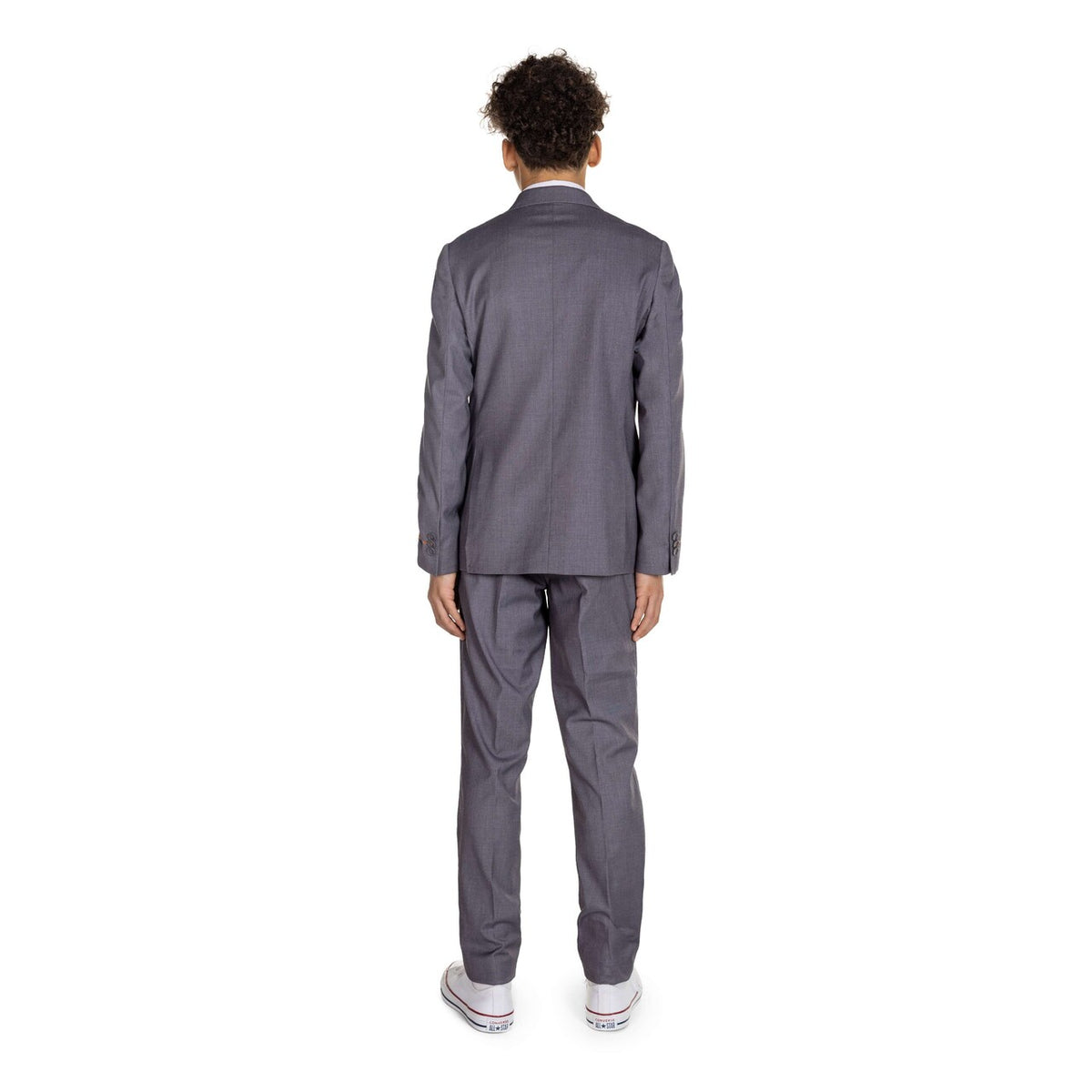 Op deze afbeelding zie je een Kostuums, van het merk Opposuits. Teen Boys Daily Dark Grey Jongen Kostuum