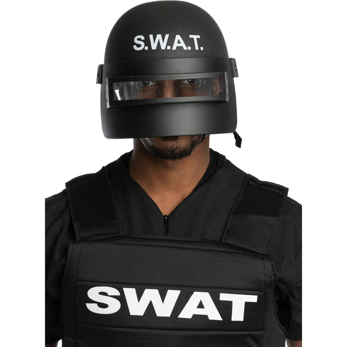 Op deze afbeelding zie je een Accessoires, van het merk Funidelia. Swat Riot Helm