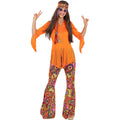 Hippie Orange Happy Camper Costume