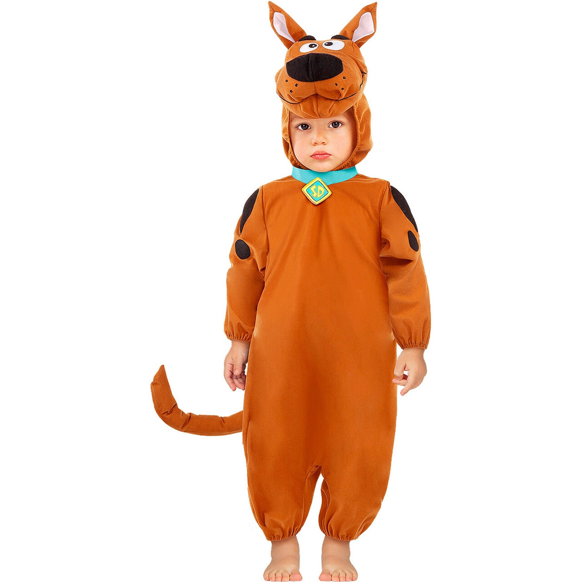 Op deze afbeelding zie je een Kostuums, van het merk Funidelia. Scooby Doo De Slimme Hond Kind Kostuum