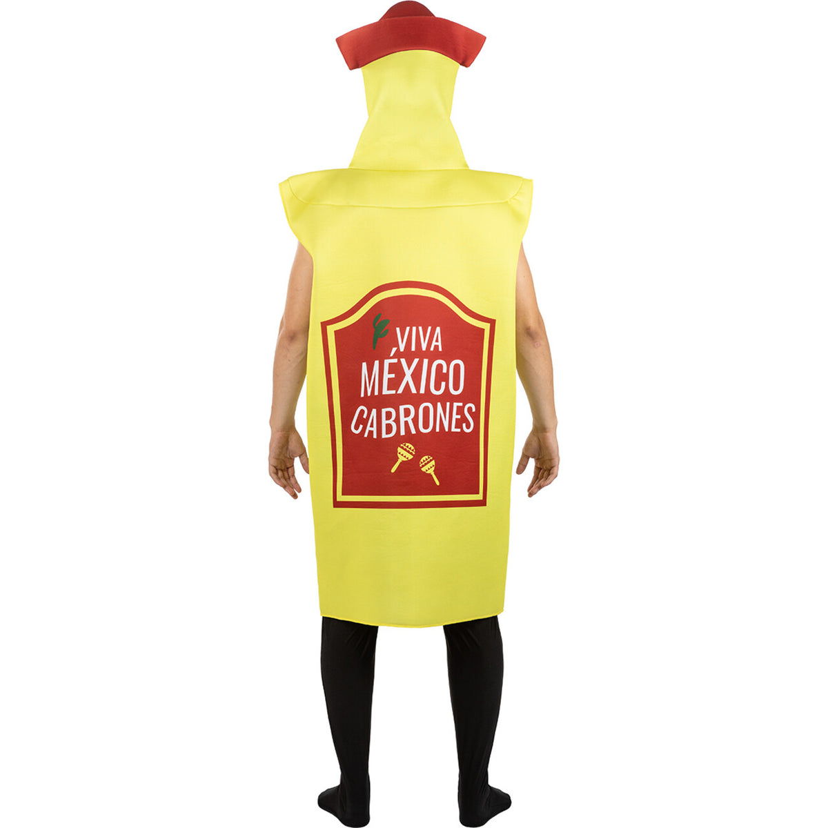 Op deze afbeelding zie je een Kostuums, van het merk Funidelia. Viva Tequila Fles Kostuum