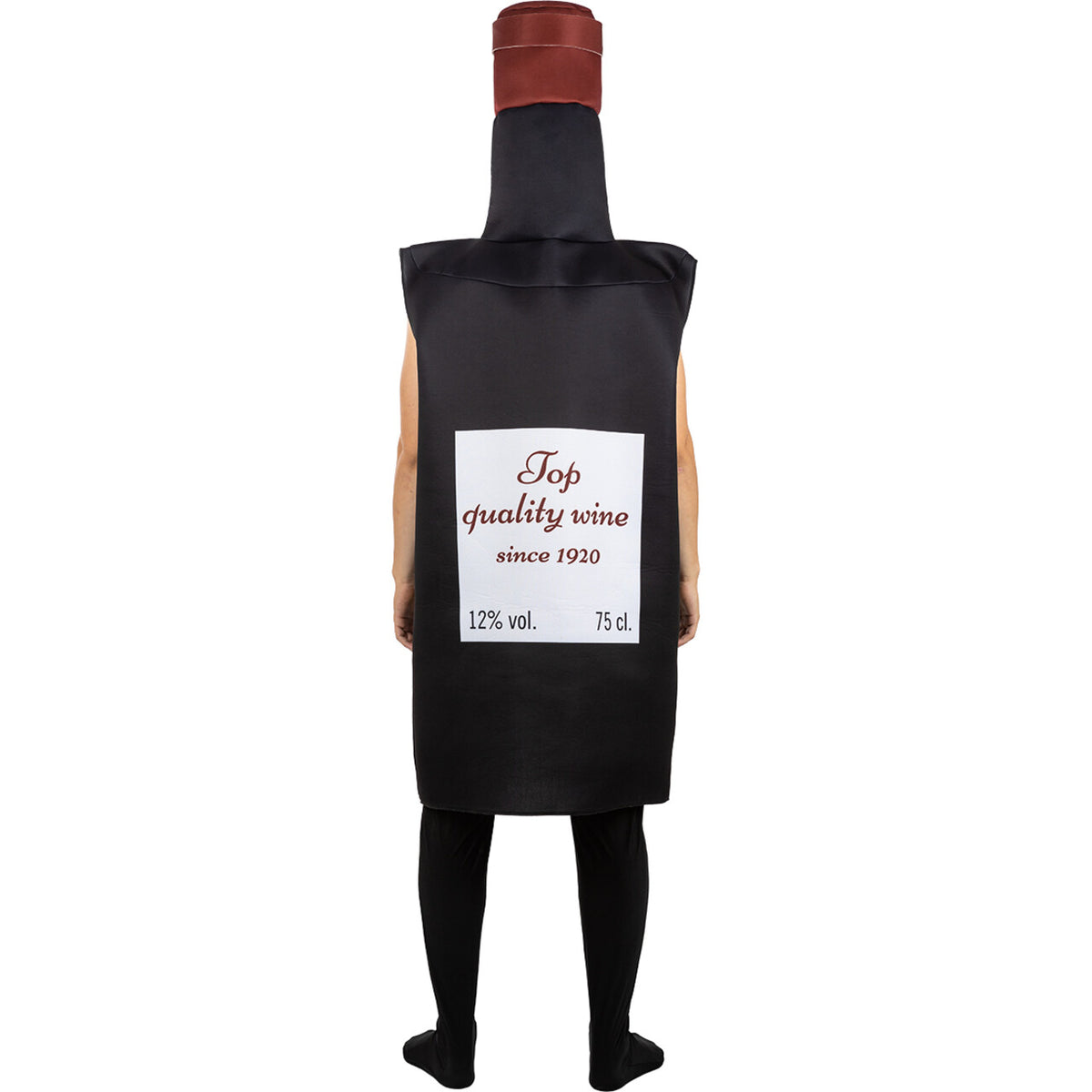Op deze afbeelding zie je een Kostuums, van het merk Funidelia. Flesje Merlot Van Top Kwaliteit Kostuum