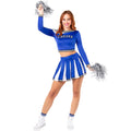 Pom-Pom Girl USA Née pour Encourager Costume Femme