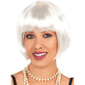 Perruque Charleston Blanc Bob