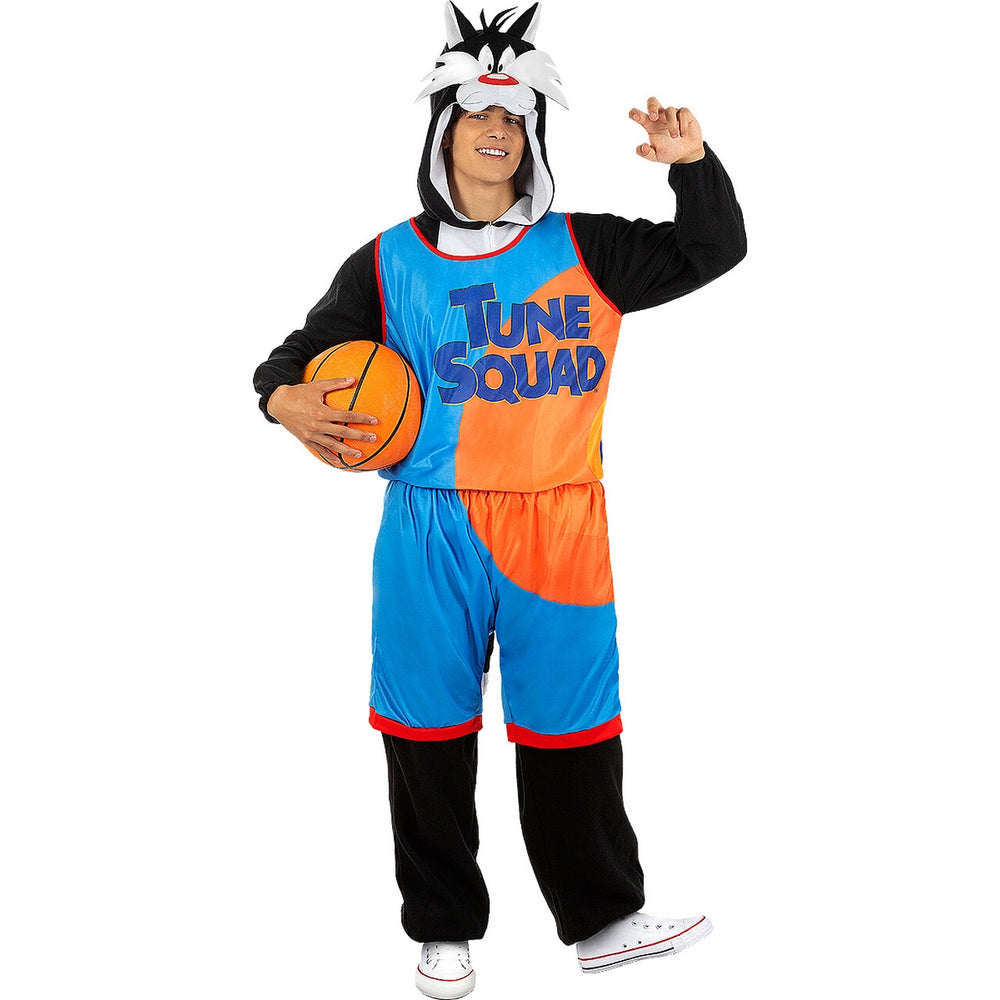 Op deze afbeelding zie je een Kostuums, van het merk Funidelia. Sylvester Space Jam Looney Tunes Kostuum