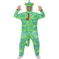 Keurige Kleurrijke Kameleon Volwassene Kostuum