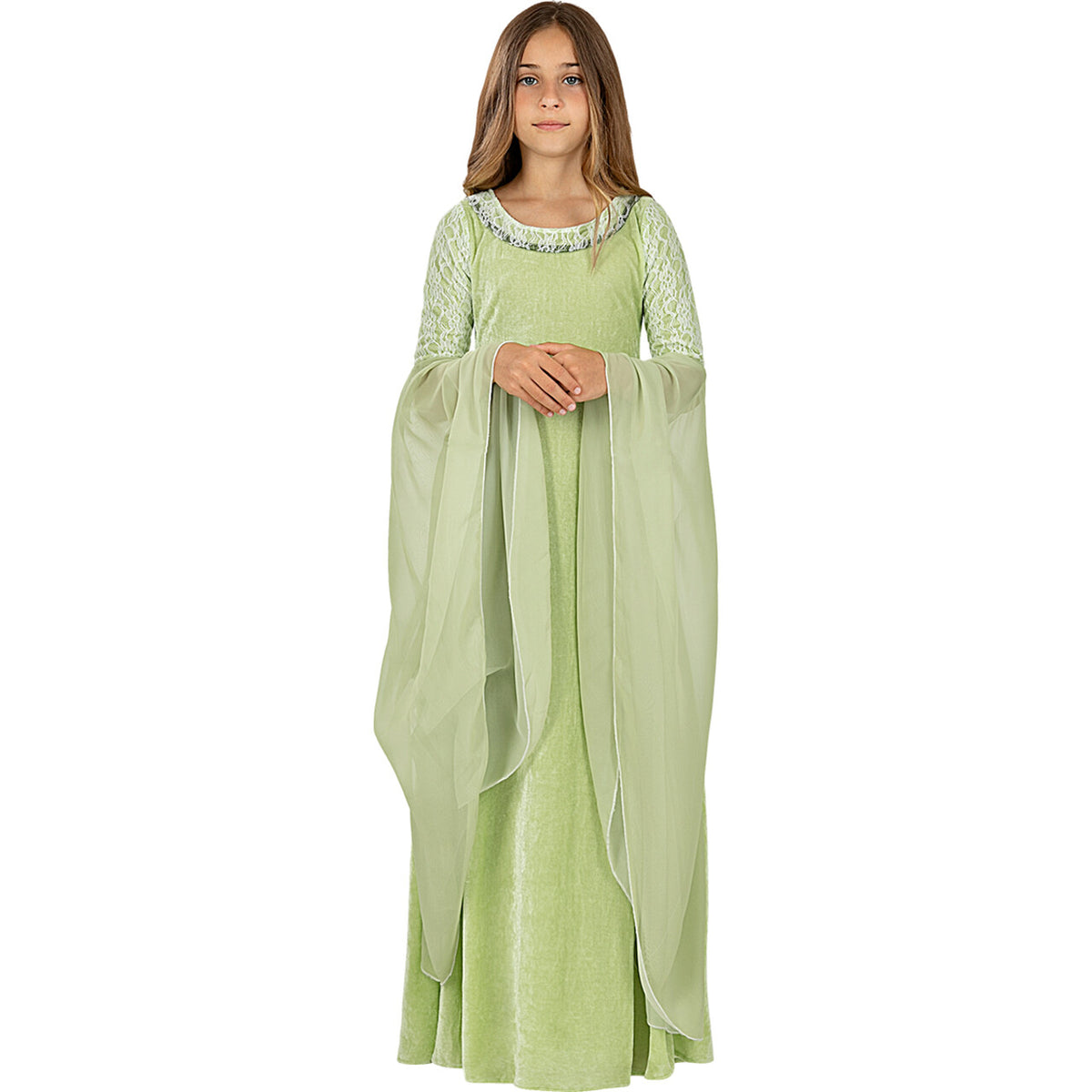 Op deze afbeelding zie je een Kostuums, van het merk Funidelia. Half Elf Arwen The Lord Of The Rings Kind Meisje Kostuum