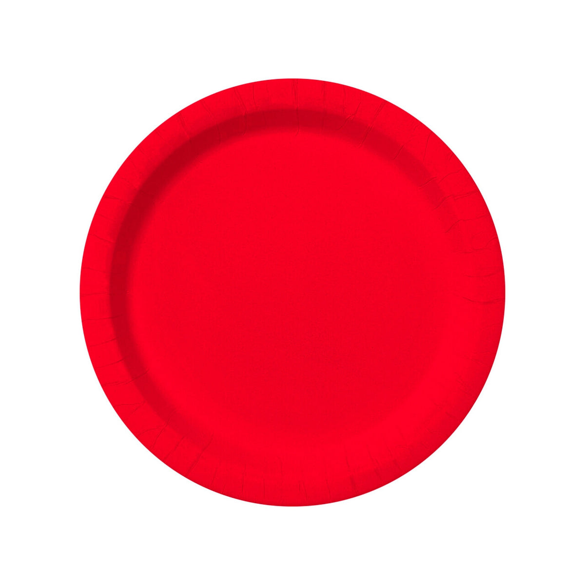 Op deze afbeelding zie je een Decoratie, van het merk Funidelia. Borden Rood 8 Stuks 23 Centimeter