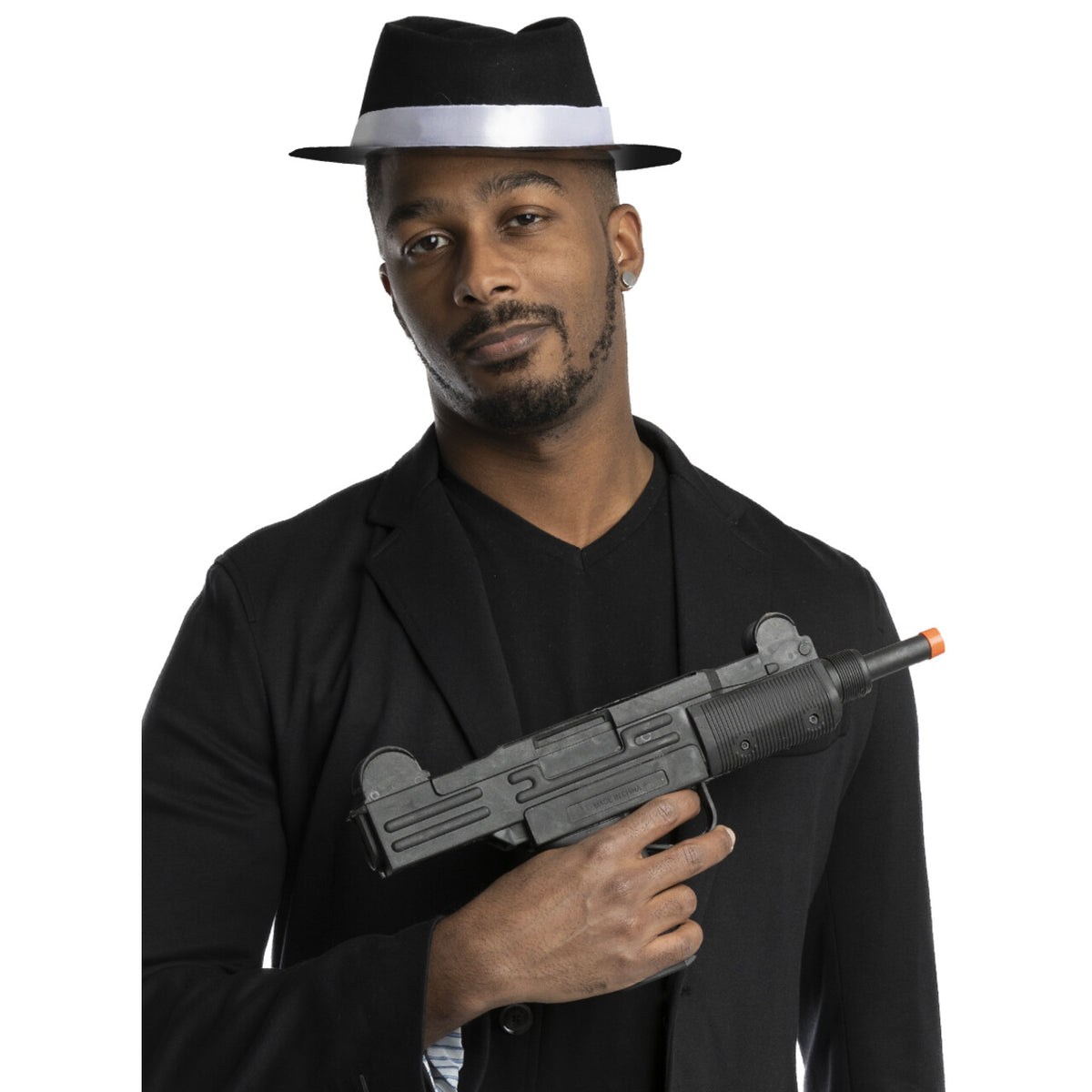 Op deze afbeelding zie je een Accessoires, van het merk Funidelia. Uzi Geweer Play Hard