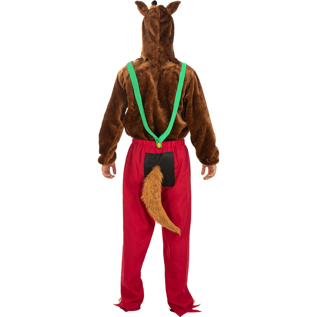 Op deze afbeelding zie je een Kostuums, van het merk Funidelia. Grote Boze Wolf Trek In 3 Biggetjes Man Kostuum