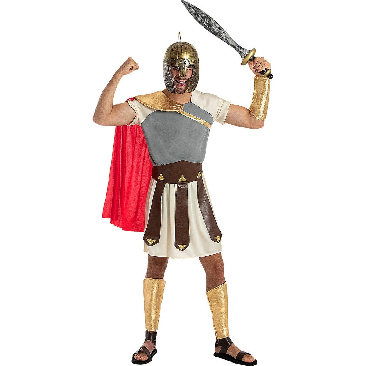 Op deze afbeelding zie je een Kostuums, van het merk Funidelia. Held Van De Arena Spartacus Man Kostuum