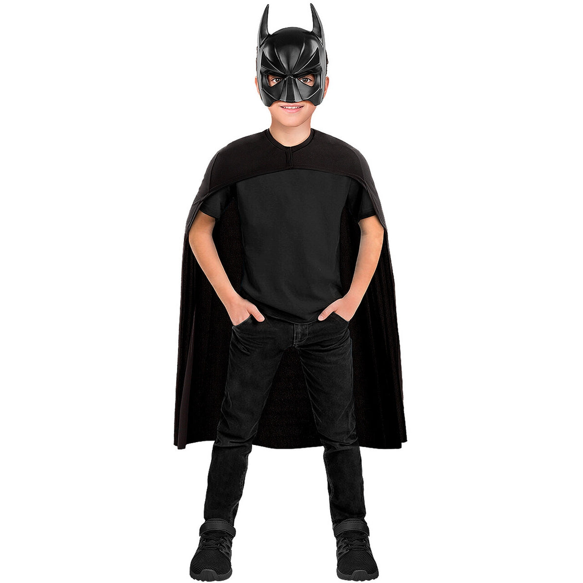 Op deze afbeelding zie je een Kostuums, van het merk Funidelia. Batman Forever Cape En Masker Kind Kind Kostuum