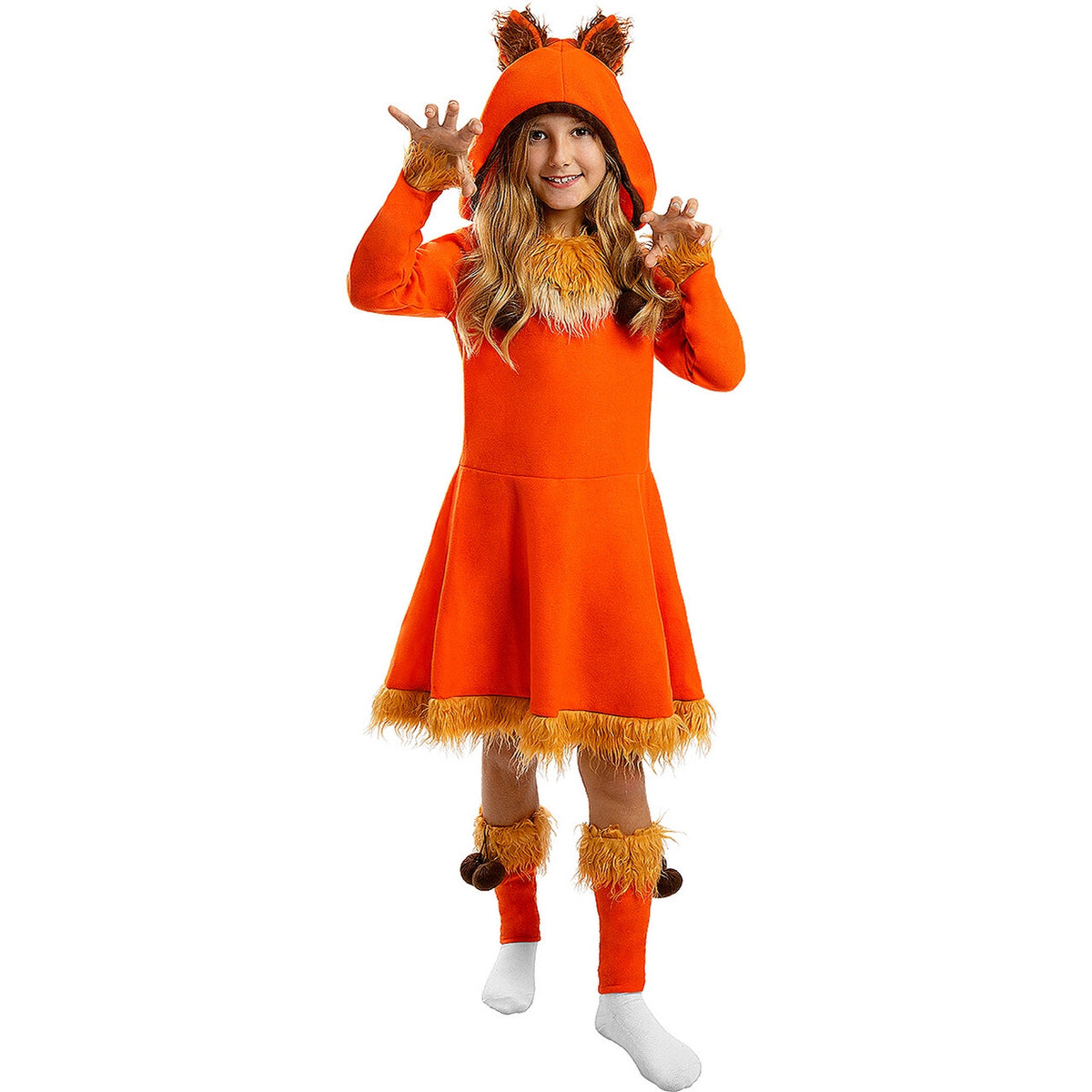 Op deze afbeelding zie je een Kostuums, van het merk Funidelia. Sluwe Viola Vos Kind Meisje Kostuum