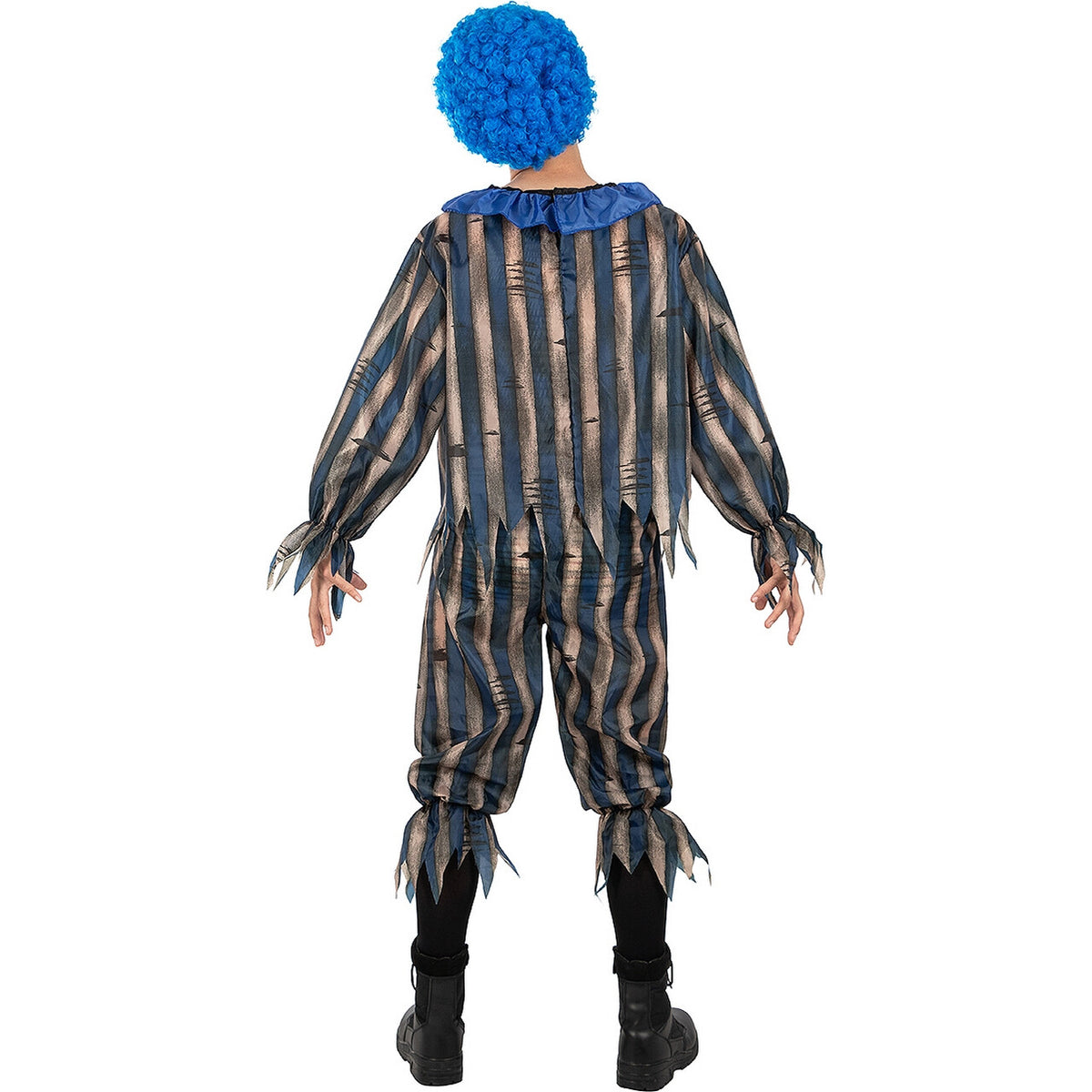 Op deze afbeelding zie je een Kostuums, van het merk Funidelia. Blue Met Gedoe In Het Circus Clown Man Kostuum