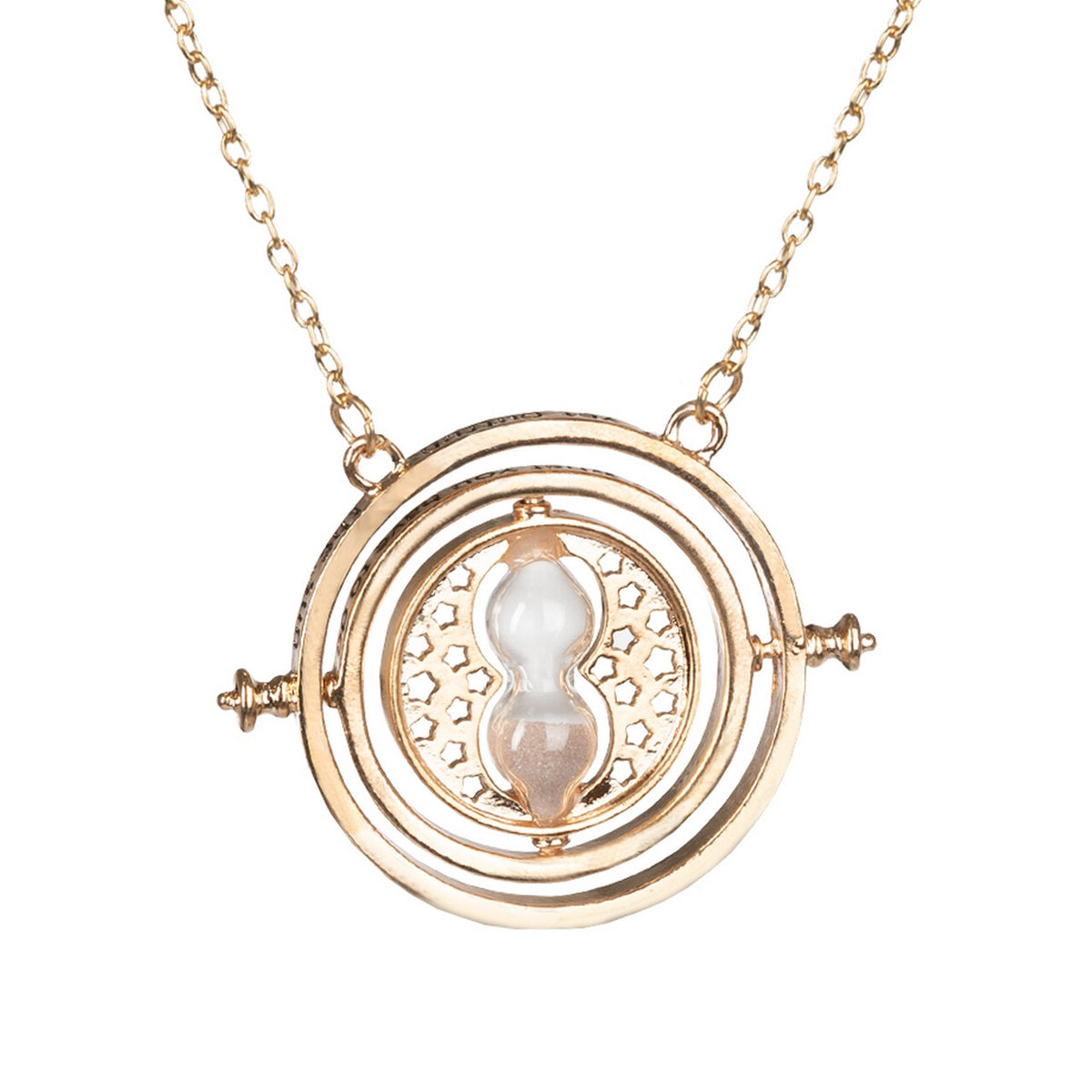 Op deze afbeelding zie je een Accessoires, van het merk Funidelia. Hermelien Timeturner Ketting