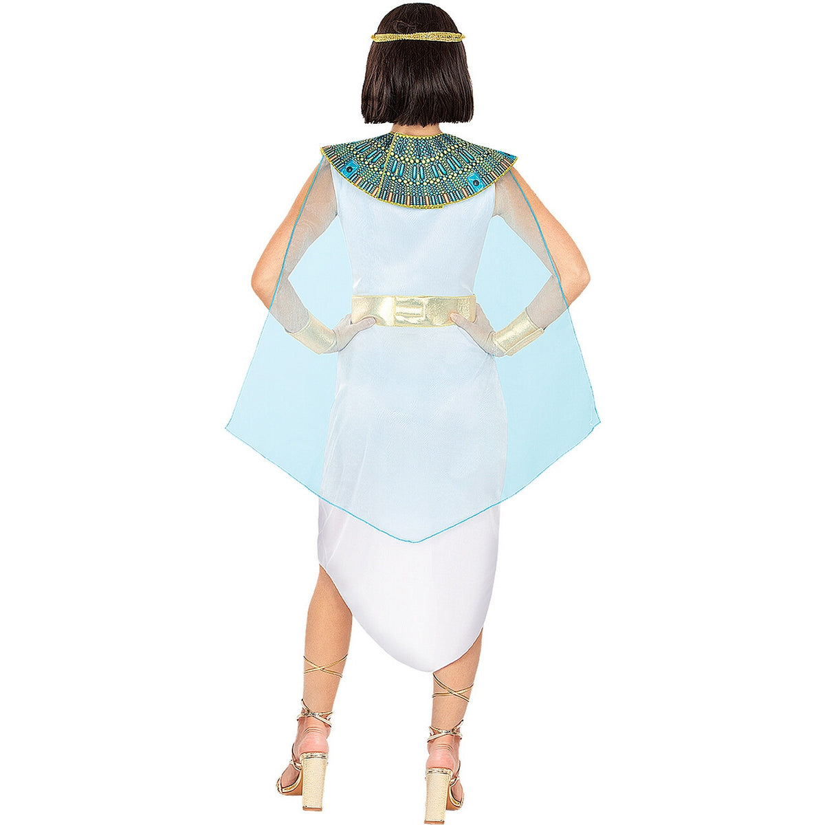 Op deze afbeelding zie je een Kostuums, van het merk Funidelia. Geliefde Koningin Van Egypte Vrouw Kostuum