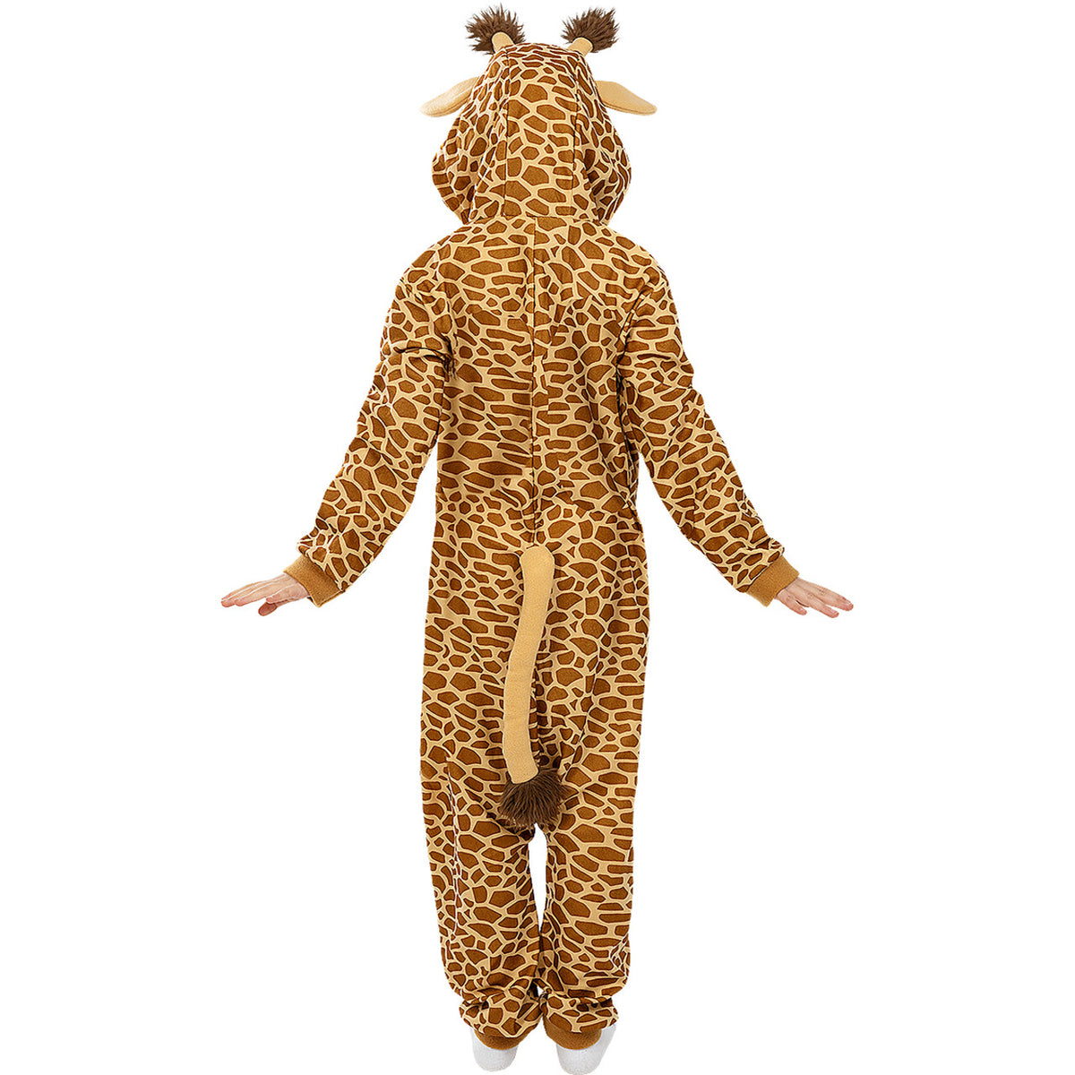 Op deze afbeelding zie je een Kostuums, van het merk Funidelia. Gerhard De Vriendelijke Giraffe Kind Kostuum