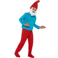 Grand Schtroumpf Chef Bleu Avec Queue Costume